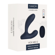 Svakom - Connexion Series Vick Neo 2 - Prostaat Vibrator - App Control - Donkerblauw