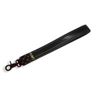 Brutus Vegan Korte Puppy Leash - Zwart