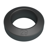 Crazy Bull - Brodan - Cockring - Model 9 - Zwart
