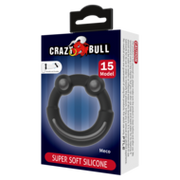 Crazy Bull - Meco - Cockring - Model 15 - Zwart