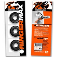 Oxballs - Ringer MAX - Cockring - 3 stuks - Zwart