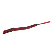 RISE - Cat O' Nine BDSM Zweep - Heavy - Zwart/Rood