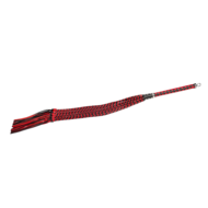 RISE - Cat O' Nine BDSM Zweep - Heavy - Zwart/Rood