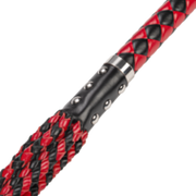 RISE - Cat O' Nine BDSM Zweep - Heavy - Zwart/Rood