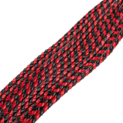 RISE - Cat O' Nine BDSM Zweep - Heavy - Zwart/Rood