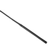 RISE - BDSM Zweep - Feather Wide Single Tail - Zwart