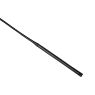 RISE - BDSM Zweep - Feather Wide Single Tail - Zwart