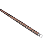 RISE - BDSM Zweep - Feather Wide Single Tail  - Wijnrood/Zwart