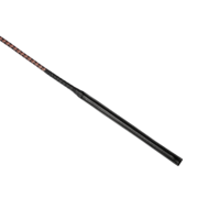 RISE - BDSM Zweep - Feather Wide Single Tail  - Wijnrood/Zwart