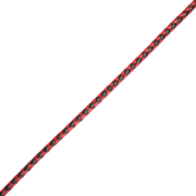 RISE - BDSM Zweep - Feather Soft Single Tail - Rood/Zwart