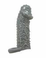 Pretty Love - Fogg - Realistische Penis Sleeve - Donkergrijs