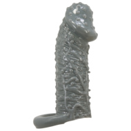 Pretty Love - Fogg - Realistische Penis Sleeve - Donkergrijs