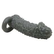 Pretty Love - Fogg - Realistische Penis Sleeve - Donkergrijs