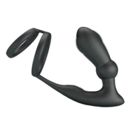 Pretty Love - Emoni - Cockring met Buttplug - Zwart