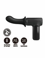 Pretty Love - DJ Scholar - Stotende Massager - Zwart