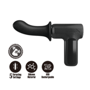Pretty Love - DJ Scholar - Stotende Massager - Zwart