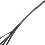 RISE - Japanse Bull Whip - 90 cm - Zwart/Paars