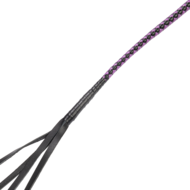 RISE - Japanse Bull Whip - 90 cm - Zwart/Paars