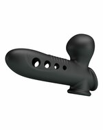 Pretty Love - Crane - Opblaasbare Penis Sleeve - Zwart