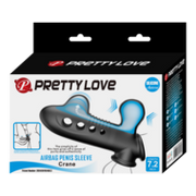Pretty Love - Crane - Opblaasbare Penis Sleeve - Zwart