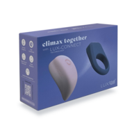 Luxus - Interactieve Sex Toy Set voor koppels- App Control - roze/blauw