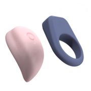 Luxus - Interactieve Sex Toy Set voor koppels- App Control - roze/blauw