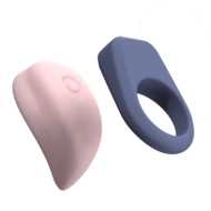 Luxus - Interactieve Sex Toy Set voor koppels- App Control - roze/blauw