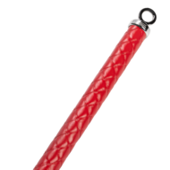 RISE - Lange Flogger met Harde Strengen - Rood