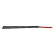 RISE - Lange Flogger met Harde Strengen - Rood
