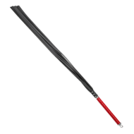RISE - Lange Flogger met Harde Strengen - Rood