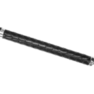 RISE - Lange Flogger met Harde Strengen - Zwart