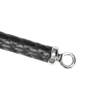 RISE - Lange Flogger met Zachte Strengen - Zwart