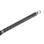 RISE - Lange Flogger met Zachte Strengen - Zwart