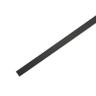 RISE - Lange Flogger met Zachte Strengen - Zwart