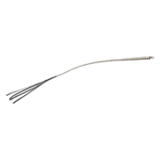 RISE - Japanse Bull Whip - 120 cm - Zwart/Wit