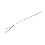 RISE - Japanse Bull Whip - 120 cm - Roze/Wit