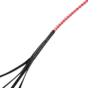 RISE - Japanse Bull Whip - 120 cm - Roze/Wit