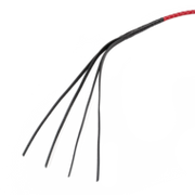 RISE - Japanse Bull Whip - 120 cm - Rood