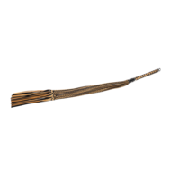 RISE - Cat O' Nine BDSM Zweep - Regular - Zwart/Goud