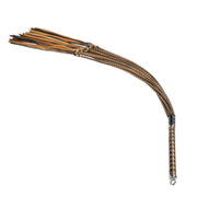 RISE - Cat O' Nine BDSM Zweep - Regular - Zwart/Goud