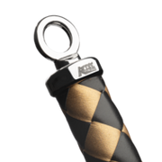 RISE - Cat O' Nine BDSM Zweep - Regular - Zwart/Goud