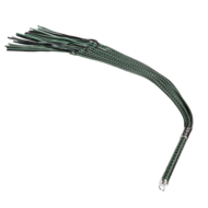 RISE - Cat O' Nine BDSM Zweep - Regular - Zwart/Groen
