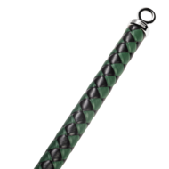 RISE - Cat O' Nine BDSM Zweep - Regular - Zwart/Groen