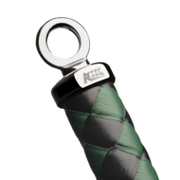 RISE - Cat O' Nine BDSM Zweep - Regular - Zwart/Groen