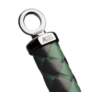 RISE - Cat O' Nine BDSM Zweep - Regular - Zwart/Groen
