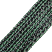 RISE - Cat O' Nine BDSM Zweep - Regular - Zwart/Groen