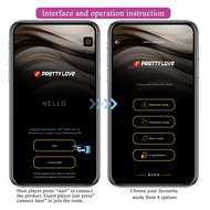 Pretty Love - Klay - Stotende Vibrator - App Control - Paars
