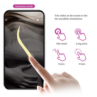 Pretty Love - Klay - Stotende Vibrator - App Control - Paars