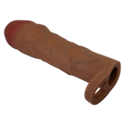 Pretty Love - Hani - Verlengende Penis Sleeve met Cockring - 50mm - Bruin