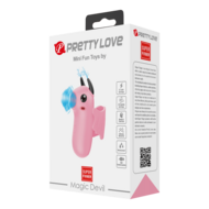 Pretty Love - Mini Fun Toys - Magic Devil - Vinger Vibrator - Roze